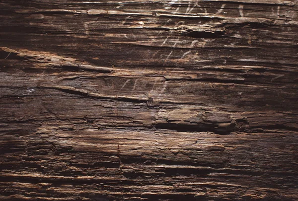 Wooden texture background in a evening light, top view — Stock Photo, Image