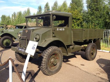 Yaroslavl, Rusya - 09 Eylül 2017: Sergi askeri e