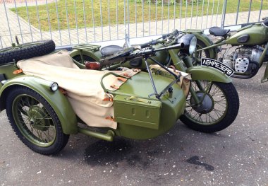 Yaroslavl, Rusya - 09 Eylül 2017: Sergi askeri e