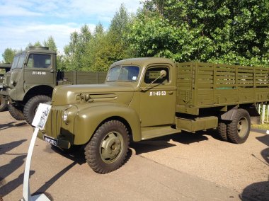 Yaroslavl, Rusya - 09 Eylül 2017: Sergi askeri e