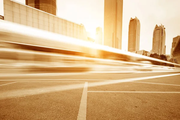 The light trails — Stock Photo, Image