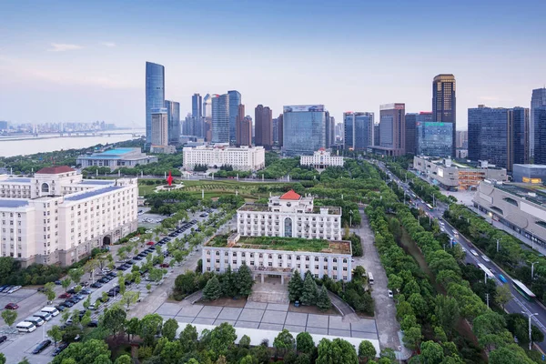 Pequim, a paisagem urbana da China na CBD — Fotografia de Stock