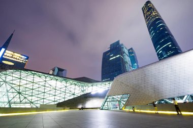 Çin 'in Finans Bölgesi, Guangzhou İnci Nehri Gecesi