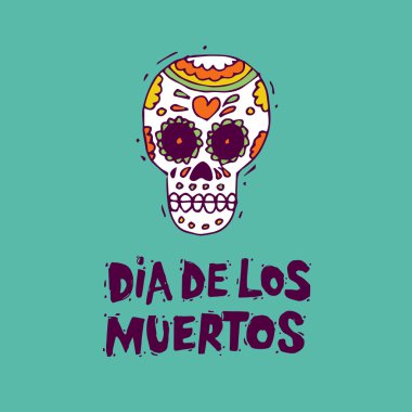 Meksika Ölüler Günü '. 