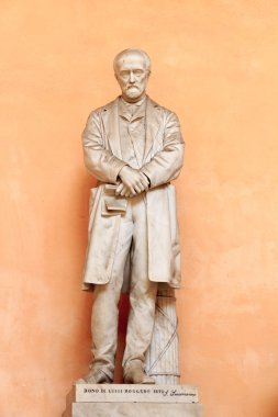 Luigi Roggero heykeli sarayında Palazzo Doria Tursi, Cenova