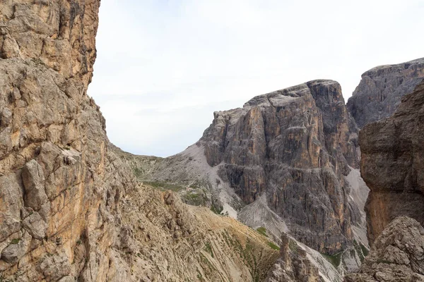 Col Giralba y en Sexten Dolomites mountain panorama, Tirol del Sur, Italia — Foto de Stock