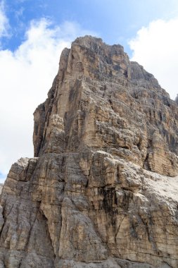Sexten Dolomites dağ Zwolferkofel South Tyrol, İtalya 