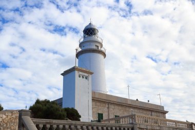 De Formentor kap deniz feneri Majorca, İspanya