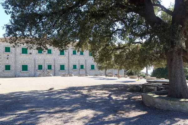 Kloster Santuari de Cura auf Puig de Randa, Mallorca, Spanien — Stockfoto