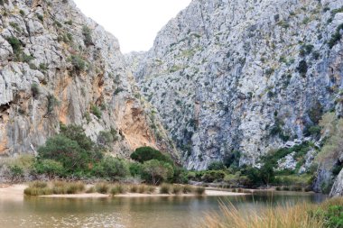 Kanyon sel de Pareis, Majorca, İspanya