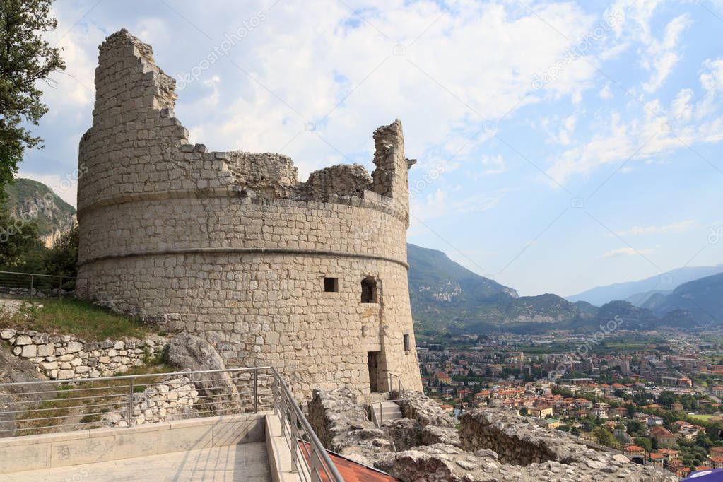 Bastione Riva del Garda fortification in Italy