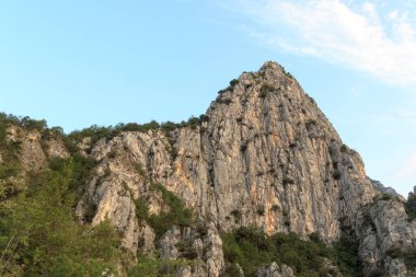 İtalya, Riva del Garda yakınlarında Cima Capi Zirvesi
