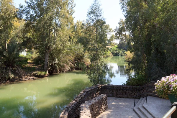 Yardenit Baptismal Site à Jordan River, Israël — Photo