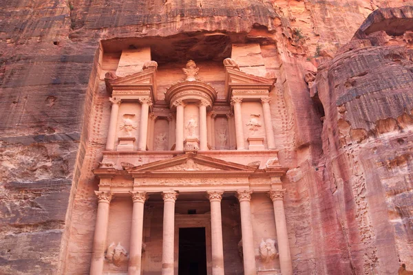 Ürdün 'ün Petra kentindeki Hazine Hazinesi. — Stok fotoğraf