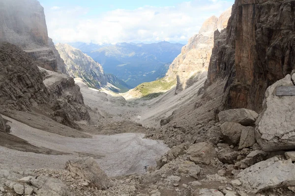 Alpes Montaña Brenta Dolomites Italia — Foto de Stock