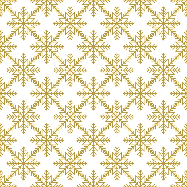 Golden vintage decor seamless pattern — Stock Vector