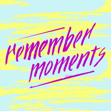 El yazı anları hatırlıyorum 