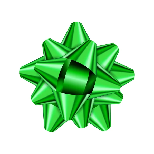 beyaz zemin üzerine yeşil yay