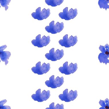 Suluboya soyut Dikişsiz desen arka plan