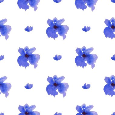 Suluboya soyut Dikişsiz desen arka plan