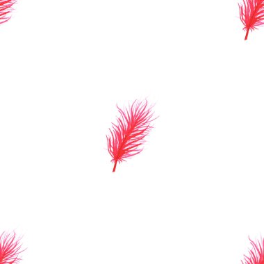 Suluboya tüyler soyut seamless modeli