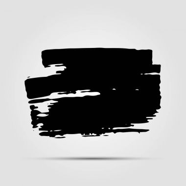 Mürekkep grunge dokular modern el çekilmiş