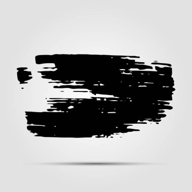 Mürekkep grunge dokular modern el çekilmiş