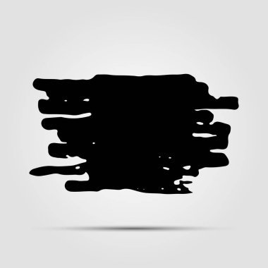 Mürekkep grunge dokular modern el çekilmiş