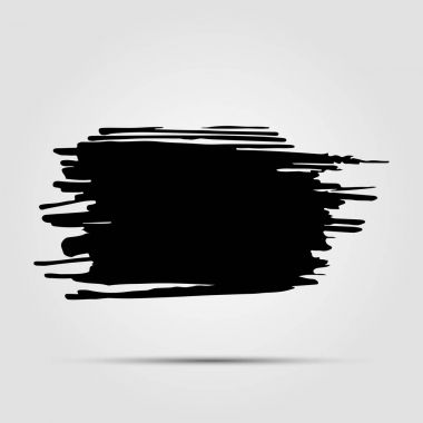 Mürekkep grunge dokular modern el çekilmiş