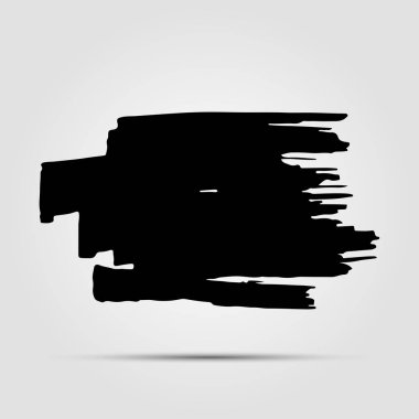 Mürekkep grunge dokular modern el çekilmiş