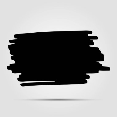 Mürekkep grunge dokular modern el çekilmiş