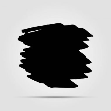 Mürekkep grunge dokular modern el çekilmiş