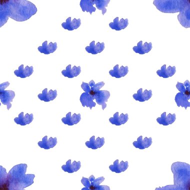 Suluboya soyut Dikişsiz desen arka plan