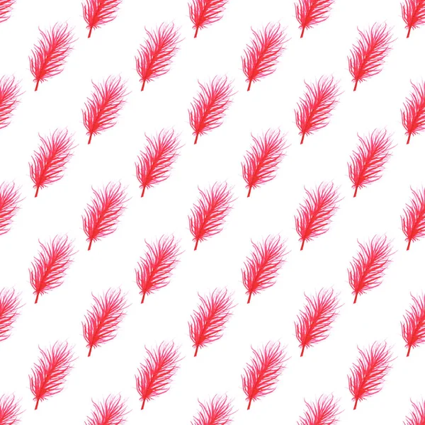 Suluboya tüyler soyut seamless modeli