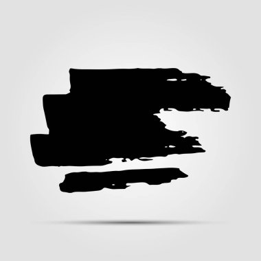 Mürekkep grunge dokular modern el çekilmiş