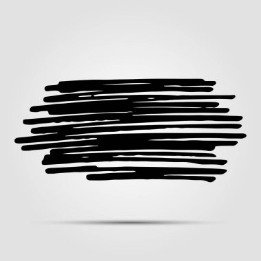 Mürekkep grunge dokular modern el çekilmiş