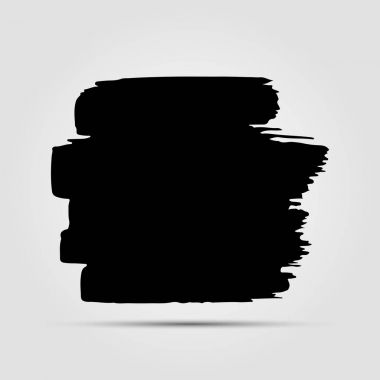 Mürekkep grunge dokular modern el çekilmiş