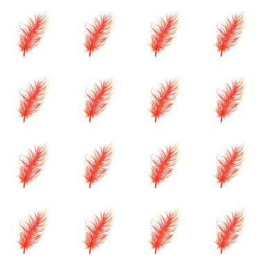 Suluboya tüyler soyut seamless modeli