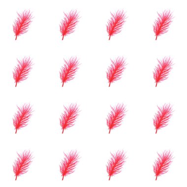 Suluboya tüyler soyut seamless modeli