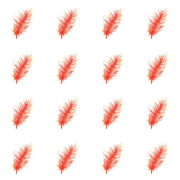 Suluboya tüyler soyut seamless modeli