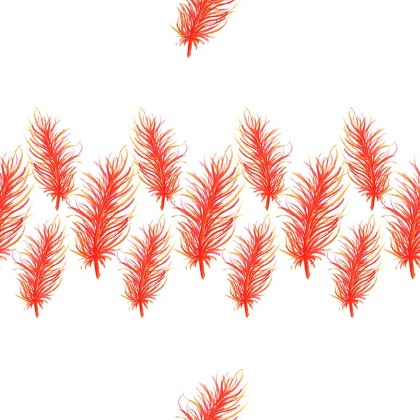 Suluboya tüyler soyut seamless modeli