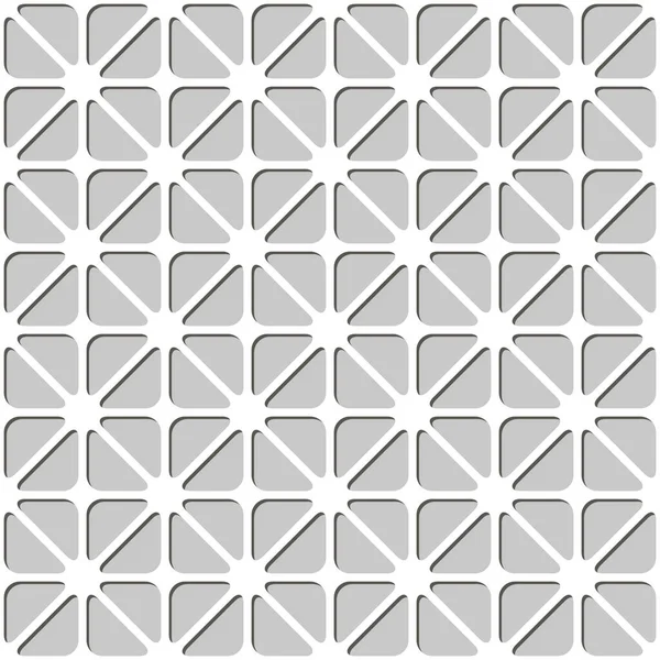 Modèle géométrique simple sans couture à partir de triangles . — Image vectorielle