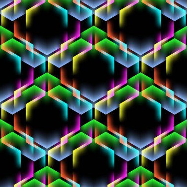 Soyut, pürüzsüz desen. Yaratıcı vektör arkaplanı.