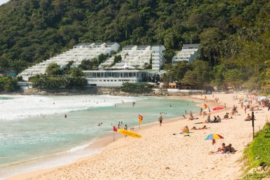 Phuket, Tayland - 12.11.2016: Karon beach, Phuket, Tayland