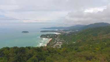 Harika bir manzara Kata Karon plajları Phuket