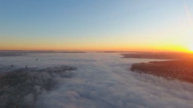 Prag siste üzerinde havadan görünümü