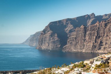 Los Gigantes Cliff in Tenerife, Canary Islands clipart