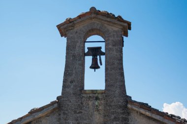 Eski çan kulesi San Marino üzerinde