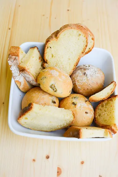 Итальянский домашний хлеб — стоковое фото