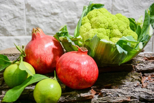 İtalyan sebzeleri ve kış meyveleri